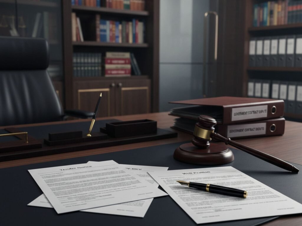 tender litigation lawyer in delhi
